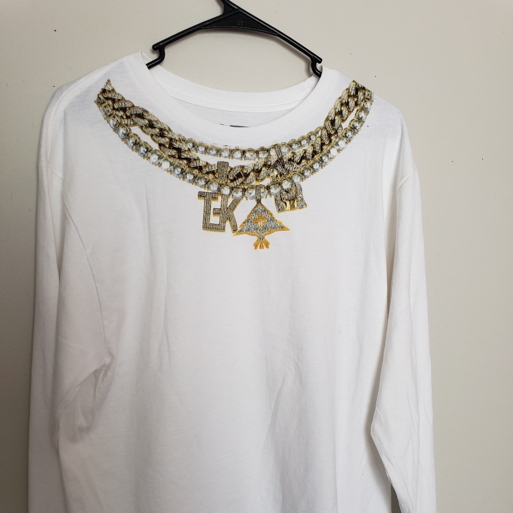 LRG gold chain Long Sleeve Tee